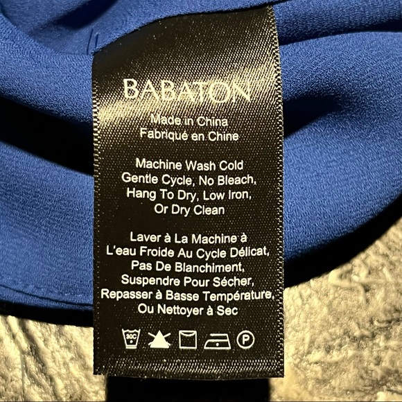 Babaton Murphy Blouse Royal Blue - Size S - Picture 5 of 6